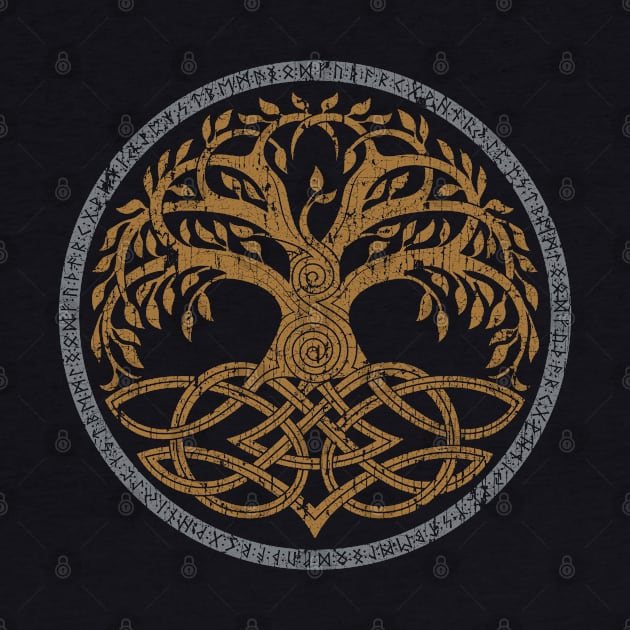 Norse Yggdrasil Tree of Life Viking Pagan Mythology by Blue Pagan